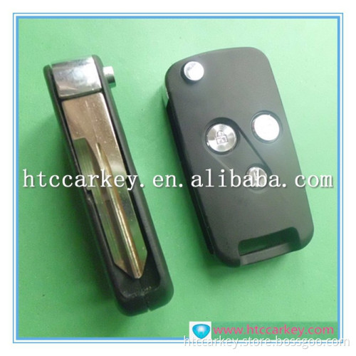 for Land Rover 3 button filp remote key